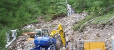 UBB Kleinwasserkraftwerk Borterbach - Bau in sensiblen Naturbereichen unter schwierigen Bedingungen