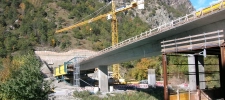 UBB A9 Umfahrung Visp Süd - Brücke Staldbach