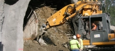 UBB A9 Umfahrung Visp Süd - Tunnelbaustelle:  eine Herausforderung für Mensch und Umwelt